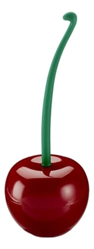 Wine Red Toilet Bowl Cleaner Brush And Holder
