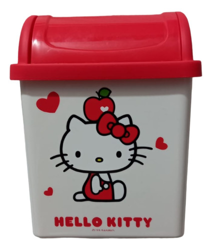 Papelera Hello Kitty De Escritorio Lindo Kawai