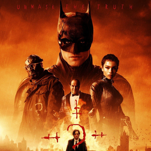 The Batman + Trilogía Caballero Oscuro 4k Blu-ray Imax