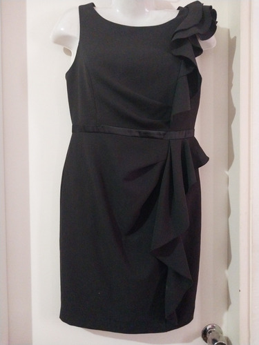 Vestido Negro Talle L Americano