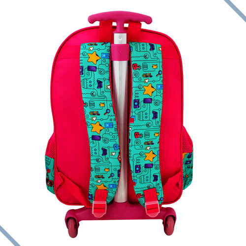 Mochila Rodinhas Maria Clara & Jp Youtube Clio Infantil Rosa