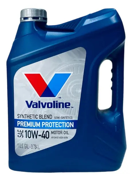 Aceite para motor Valvoline semi-sintético 10W-40 para auto/camioneta de 1 unidad x 3.784L