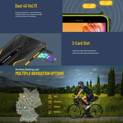 Armor X12 Pro - Celular Resistente Al Agua, Polvo Y Golpes
