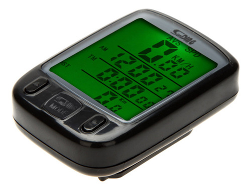 Ordenador De Bicicleta Con Cable Con Pantalla Lcd Y Medidor
