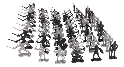 Figuras De Soldados Medievales, Figuras De Juguete Para 1