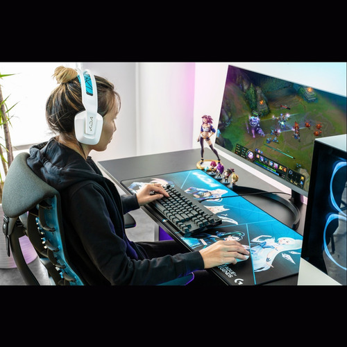 Diadema Gamer Inalámbrica Rgb Logitech G733 Edición K/da Lol