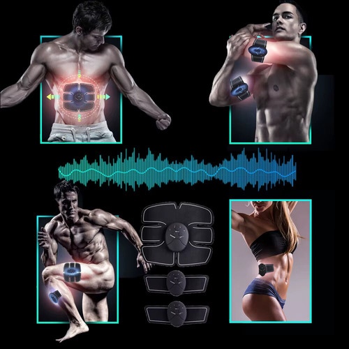 Electro Estimulador Muscular Brazos Piernas Abdomen