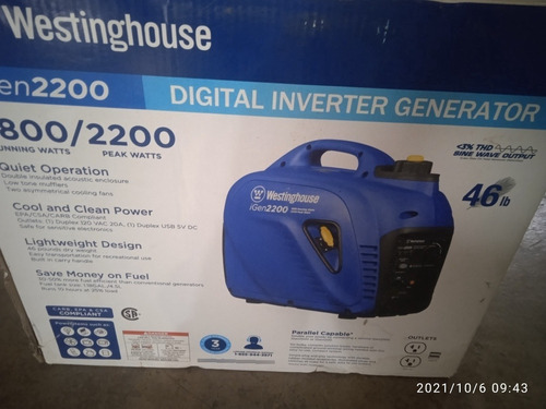 Generador Westinghouse 2200