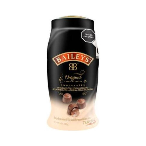 Chocolates Turin Con Relleno De Licor Baileys Vitrolero 500g