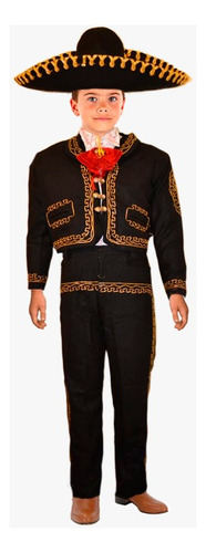 Disfraz De Charro Infantil, Traje Regional Charro Negro