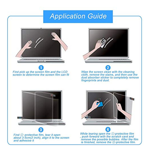 Protector De Pantalla Anti Luz Azul Para Computadora De