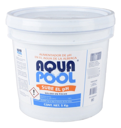 Aumentador De Ph De 5 Kg Aqua Pool Reduce Oxidacion