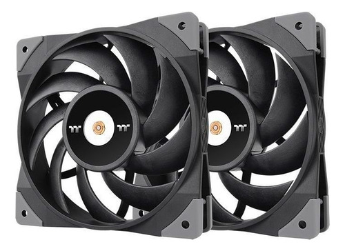 Kit 2x Fan Toughfan 12 Black High Static 120mm Thermaltake