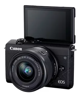 Camara Canon M200 Con Lente Efm 15 45mm 4k Sellado