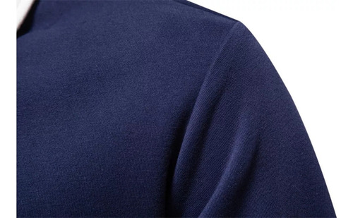 Suéter Casual Con Cuello Tipo Polo Para Hombre De Otoño 2024