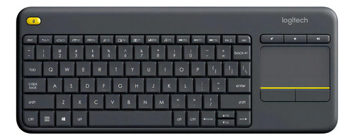 Teclado Con Touchpad Logitech K400 Plus Smart Tv Pc