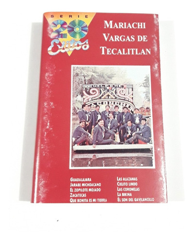 Mariachi Vargas De Tecalitlán - Serie 20 Éxitos / Casete