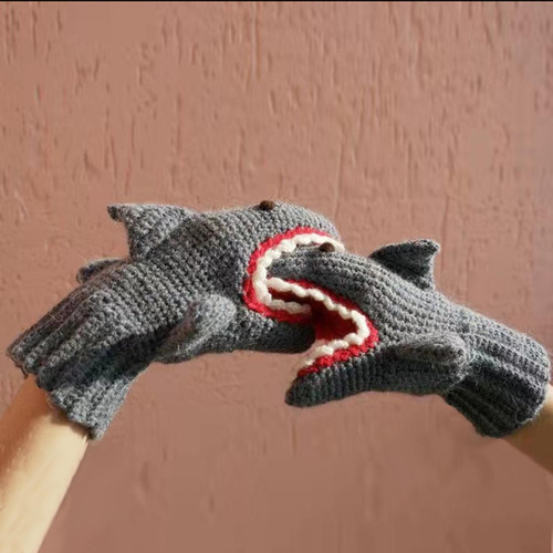 Guantes De Tiburón Guantes De Invierno Con Puños