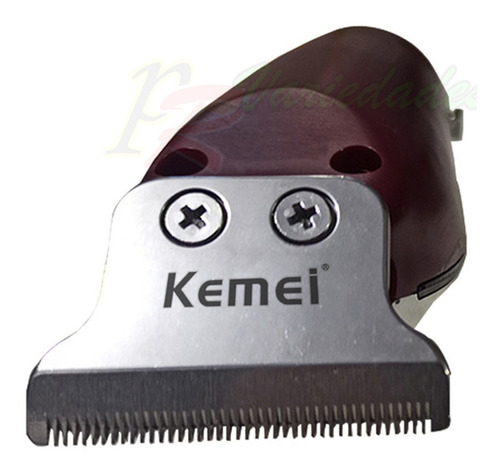 Maquina Kemei Acabamento Barba Cabelo - Km-9164 Cor Preto 110V/220V