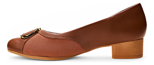 Sapato Scarpin Feminino Uc0301 Com Calce Fácil 37 Usaflex