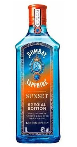 Gin Bombay Sunset Litro Edicion Especial Recoleta