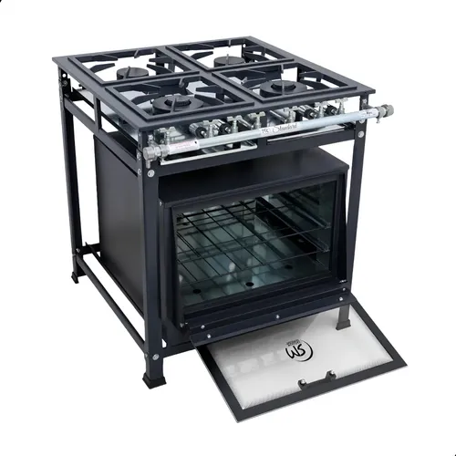 Fogão Industrial 4 Bocas Forno 92lts Baixa Pressão Econômico