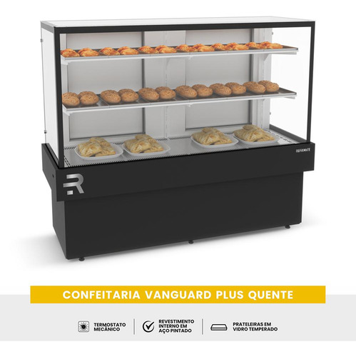 Confeitaria Vanguard Plus Quente 145cm 220v - Refrimate