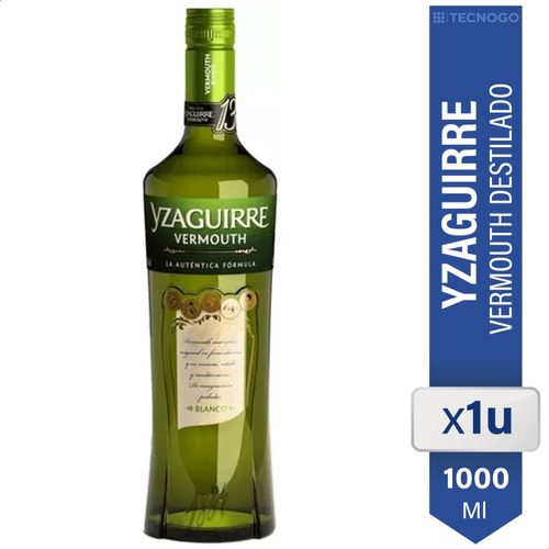 Vermouth Yzaguirre Blanco Aperitivo Destilado - 01almacen