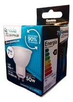 Comprar 10 Lámparas Led Dicroicas 7w (50w) Luz Fría Candela 6813 Cta Luz Blanco frío