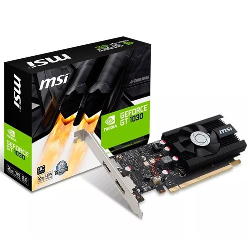 Tarjeta De Vídeo Msi Geforce Gt 1030 2g Lp Oc Ddr4