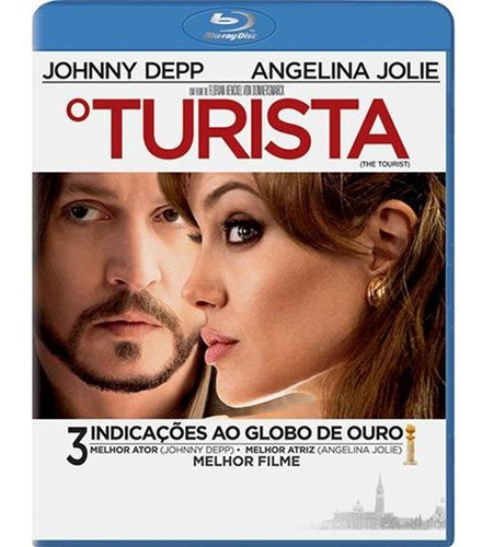 Blu-ray O Turista - Johnny Depp, Angelina Jolie - Lacrado