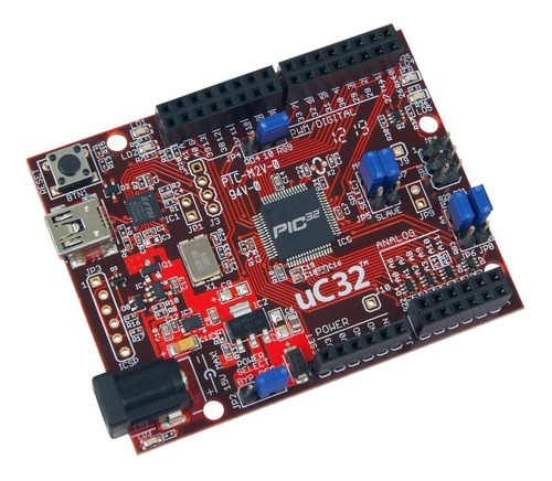 Chipkit-uc32 Sistema De Desarrollo Arduino Compatible 32 Bit