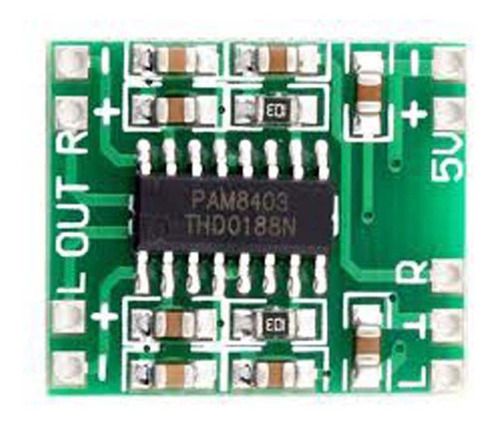 Pam8403 Circuito Integrado Amplificador De Audio, 2-3 Watts