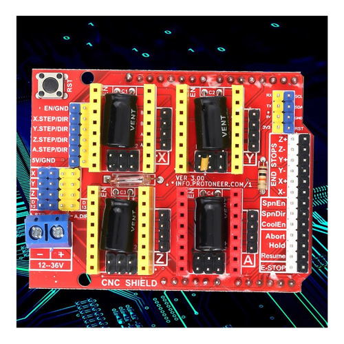 For Impresora 3d Cnc V3 Grabador Placa Expansión 3 Piezas