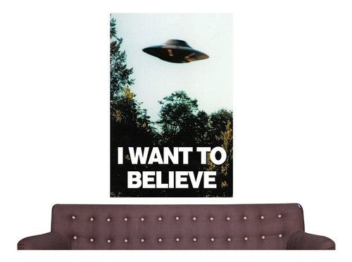 Afiche De Archivos X - I Want To Believe