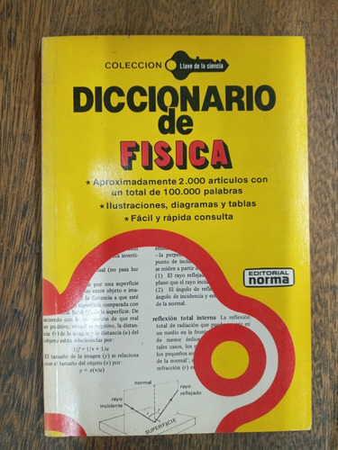 Diccionario De Fisica * Aa.vv. * Norma *