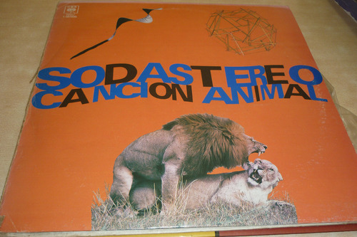 Soda Stereo Cancion Animal Vinilo Excelente 1ra Edicion