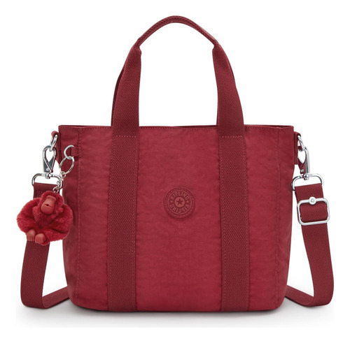 Kipling Asseni Mini Bolso Tote Para Mujer, Bolso Compacto Y