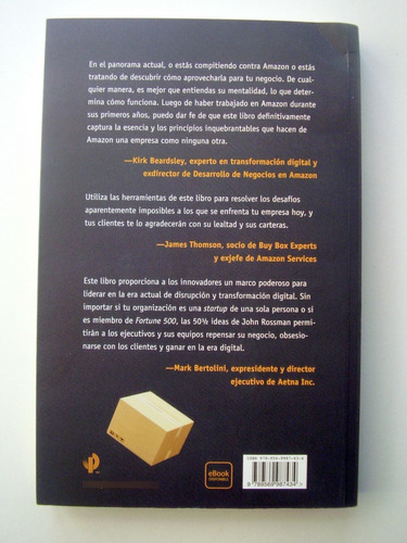 Imagen 2 de 3 de Piensa Como Amazon. John Rossman