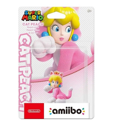 Amiibo: Cat Peach - Super Mario - Switch New 3dsxl Wii U