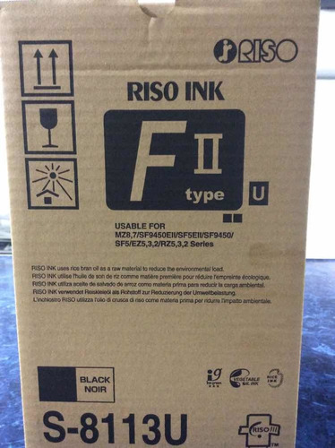 Tinta Riso Rz 220 Original Negro 5 Cajas