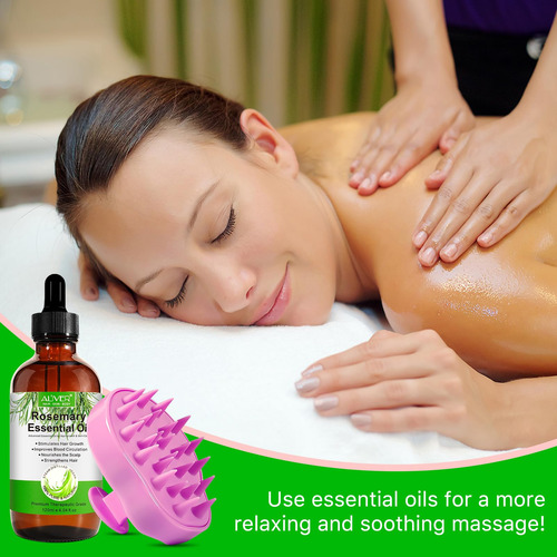 Aceite Esencial Atoany Organic Rosemary 120 Ml Con Masaje De