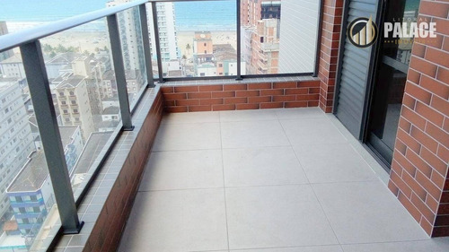 Apartamento Com 2 Dormitórios À Venda, 95 M² Por R$ 450.000,00 - Vila Guilhermina - Praia Grande/sp - Ap2932