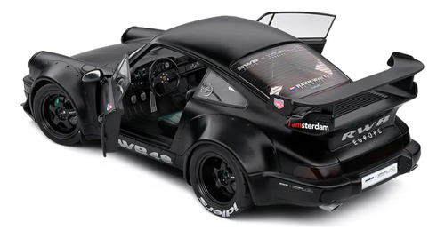 Porsche 911 Rwb Rauh Welt Darth Vader Solido 1/18