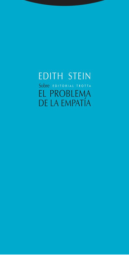 Sobre El Problema De La Empatia - Stein,edith