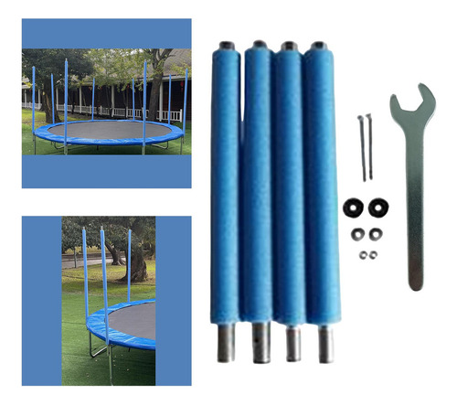 / Juego De Recinto De Seguridad De Trampolín Duradero 1,96m