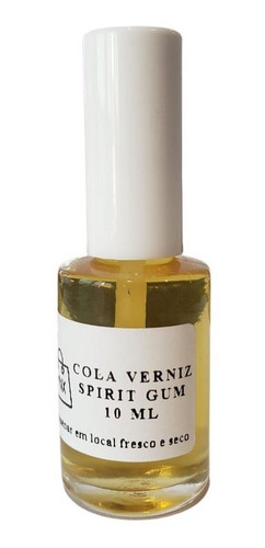 Imagem 9 de 12 de Kit Cola Spirit Gum Verniz 10ml + Removedor 100ml - Full