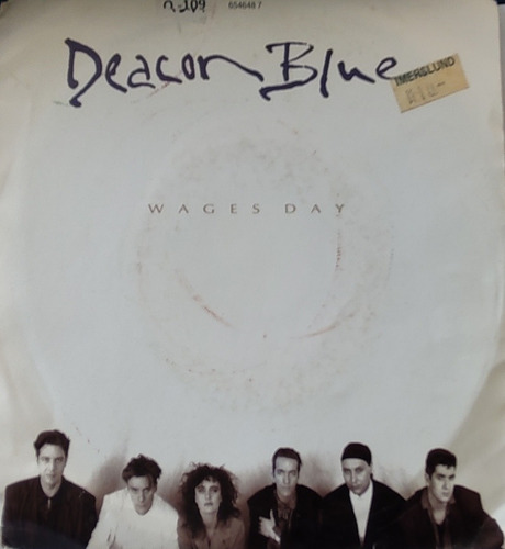 Vinilo  Single De Deacon Blue - Take Me To The  ( Q109