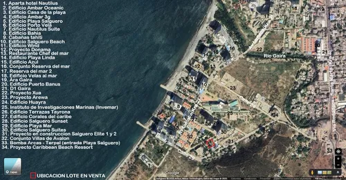 Lote A Dos Cuadras De La Playa Salguero En Una Zona De Gran Desarrollo Inmobiliario