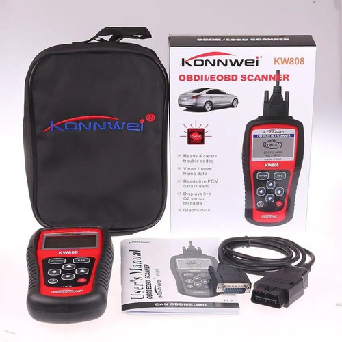 Imagen 1 de 3 de Scanner Automotriz Kw808 Multimarcas Obdii/eobd